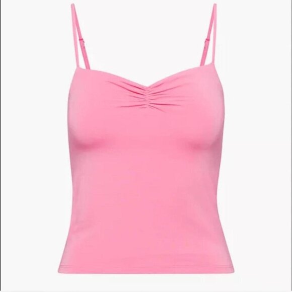 ARITZIA WILFRED BALLERINA PINK BARBIE TANK XXS - Picture 1 of 4